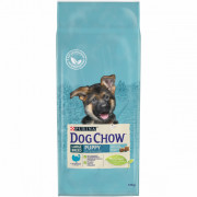 Dog Chow сухой корм для щенков крупных пород, индейка