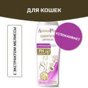 AnimalPlay шампунь успокаивающий с экстрактом мелиссы для кошек 250мл