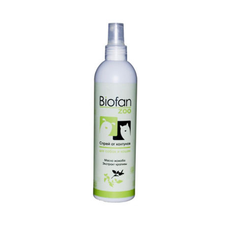 Biofan Zoo спрей от колтунов