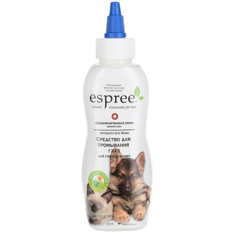 Espree AC Optisooth Eye Wash средство для промывания глаз у собак и кошек, 118мл