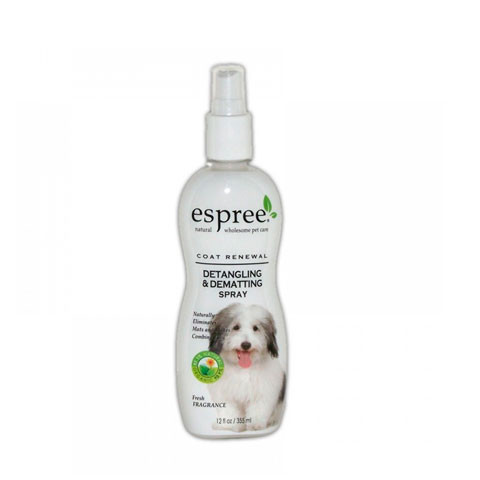 Espree CR Detangling & Dematting Spray средство для легкого расчесывания, для собак и кошек , 355мл
