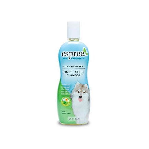 Espree CR Simple Shed Shampoo шампунь для ухода за шерстью в период линьки, для собак и кошек, 355мл