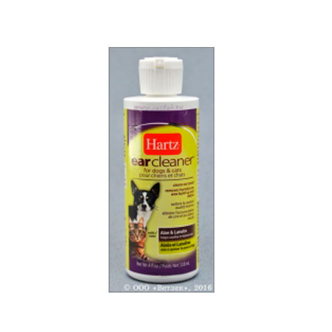 Hartz Ear Cleaner for Dogs&Cats средство для очищения ушей, для кошек и собак