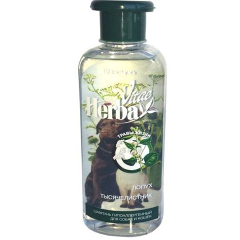 Herba Vitae шампунь гипоаллергенный для собак и кошек 250мл