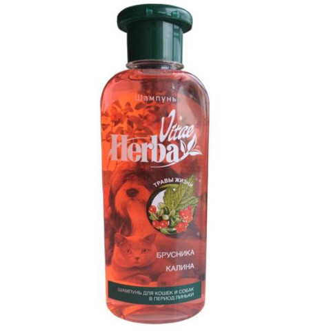 Herba Vitae шампунь при линьке для собак и кошек, 250мл