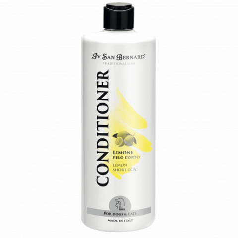 Iv San Bernard Traditional Lemon Conditioner Кондиционер с ароматом лимона для собак и кошек с шерстью короткой длины