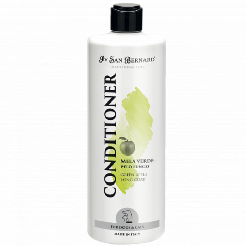 Iv San Bernard Traditional Green Apple Conditioner Кондиционер с ароматом зеленого яблока для собак и кошек длинношерстных