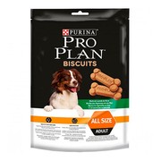 Pro Plan Biscuits лакомство для собак для поддержания правильного пищеварения, здоровья зубов и десен, с ягненком и рисом