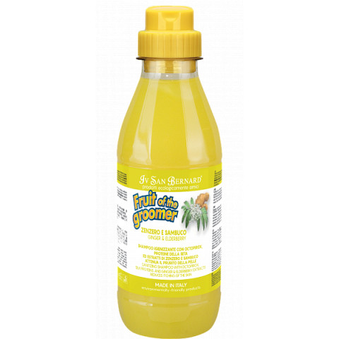 Iv San Bernard Fuit of the Groomer Ginger&Elderbery Shampoo Шампунь Имбирь и бузина для любого типа шерсти против раздражений и перхоти, для собак и кошек