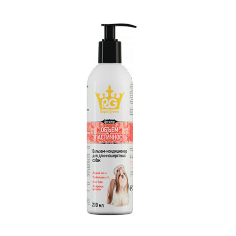 Royal-Groom бальзам-кондиционер объем и эластичность для длинношерстных собак, 200мл