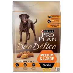 Pro Plan Duo Delice Adult сухой корм для собак средних и крупных пород с курицей и рисом