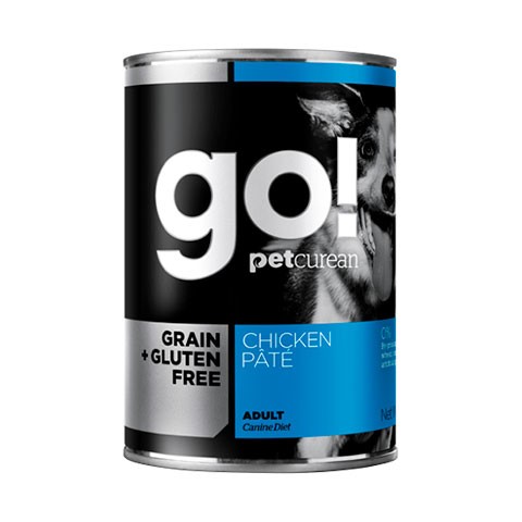 GO! Grain Free Chicken Pate DF консервы для собак беззерновые с курицей