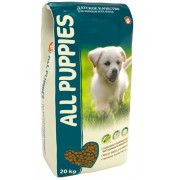 All Puppies корм сухой для щенков всех пород, беременных и кормящих сук с курицей