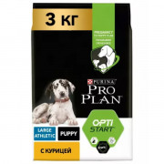 Сухой корм PRO PLAN HEALTHY START для щенков крупных пород с атлетическим телосложением, с высоким содержанием курицы