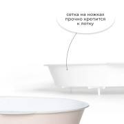 ЗооЭкспресс Туалет МЫШКА для кошек с сеткой 41х30х5,5см