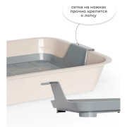 ЗооЭкспресс Туалет КИС для кошек с сеткой без рамки 32,5х23,5х5см