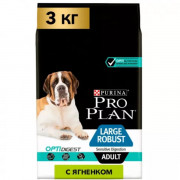 Сухой корм PRO PLAN SENSITIVE DIGESTION для взрослых собак крупных пород с мощным телосложением с чувствительным пищеварением, с высоким содержанием ягненка