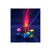 JELLY-FISH вулкан подводный с неоновым эффектом