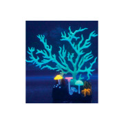 JELLY-FISH коралл светящийся силиконовый