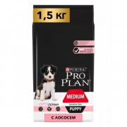 Сухой корм PRO PLAN SENSITIVE SKIN для щенков средних пород с чувствительной кожей, с высоким содержанием лосося