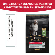 Pro Plan OptiDigest Sensitive Digestion Medium Adult с ягненком Корм сухой для взрослых собак средних пород с чувствительным пищеварением