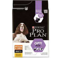 Pro Plan OptiAge Medium & Large Adult 7+ с курицей Корм сухой для пожилых собак средних и крупных пород