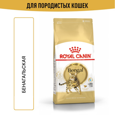 Royal Canin Bengal Adult сухой корм специально для взрослых Бенгальских кошек старше 12 месяцев