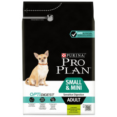 Pro Plan OptiDigest Sensitive Digestion Small & Mini с ягненком Корм сухой для взрослых собак мелких и карликовых пород с чувствительным пищеварением