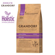 Grandorf Lamb & Turkey Adult Maxi корм сухой для взрослых собак крупных пород с нормальной активностью, чувствительным пищеварением или склонностью к аллергии