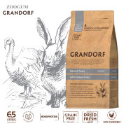 Grandorf Rabbit & Turkey Adult Medium & Maxi Breeds корм сухой для взрослых собак средних и крупных пород с нормальной активностью, чувствительным пищеварением или склонных к аллергии.