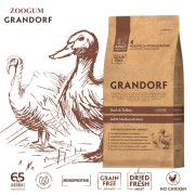 Grandorf Duck & Turkey Adult Medium & Maxi корм сухой для взрослых собак средних и крупных пород с нормальной активностью, чувствительным пищеварением или склонных к аллергии