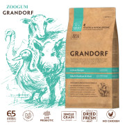 Grandorf dog 4 Meat Probiotic Medium & Maxi корм сухой 4 мяса c пробиотиками взрослых собак всех пород с нормальной активностью, чувствительным пищеварением или склонных к аллергии