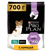 Pro Plan OptiAge Small & Mini Adult 9+ с курицей Корм сухой для пожилых собак мелких и карликовых пород