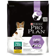 Pro Plan OptiAge Small & Mini Adult 9+ с курицей Корм сухой для пожилых собак мелких и карликовых пород