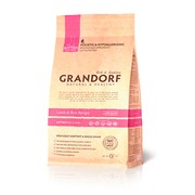 Grandorf Lamb & Turkey Kitten корм сухой для котят в возрасте от 3 недель, беременных и кормящих кошек, ягненок с индейкой