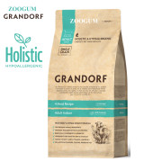 Grandorf 4Meat PROBIOTIC Indoor корм сухой для взрослых кошек с нормальной активностью, чувствительным пищеварением или склонных к аллергии 4 вида мяса