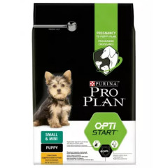 Pro Plan OptiStart Small & Mini Puppy с курицей Корм сухой для щенков мелких и карликовых пород