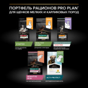 Pro Plan OptiDerma Sensitive Skin Small & Mini Puppy с лососем Корм сухой для щенков мелких и карликовых пород с чувствительной кожей