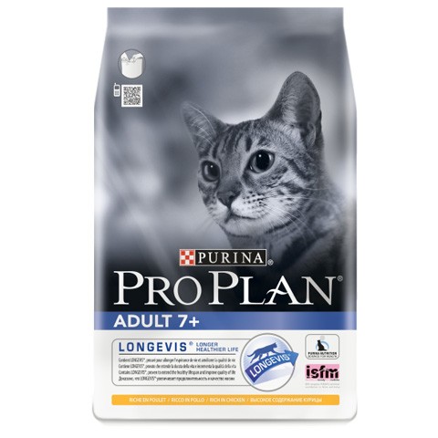 Pro Plan Vital Age 7+ сухой корм для Кошек Старше 7 лет Курица