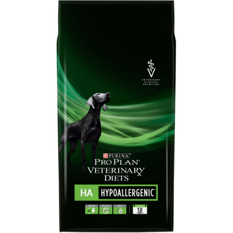 Purina Pro Plan Veterinary Diets HA Hypoallergenic корм сухой для щенков и взрослых собак при аллергических реакциях