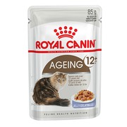 Royal Canin Ageing 12+ влажный корм для кошек, пауч (кусочки в желе)