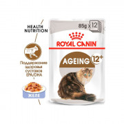 Royal Canin Ageing 12+ влажный корм для кошек, пауч (кусочки в желе)