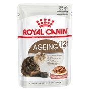 Royal Canin Ageing 12+ влажный корм для кошек, пауч (кусочки в соусе)