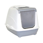 Moderna туалет закрытый для кошек Flip Cat, 39х50х37см