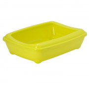 Moderna Открытый туалет-лоток arist-o-tray для кошек, цвет лимон, 37х50х13см