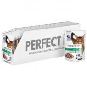 PERFECT FIT корм консервированный для стерилизованных кошек с кроликом кусочки в соусе