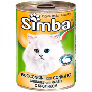 Simba Cat консервы для кошек паштет кролик