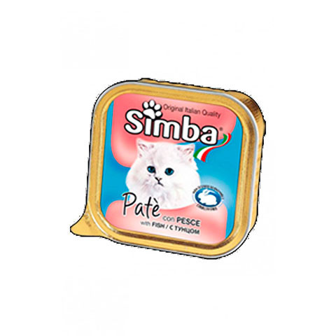 Simba Cat консервы для кошек паштет рыба