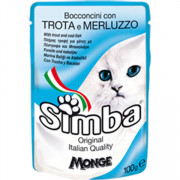 Simba Cat Pouch паучи для кошек форель с треской