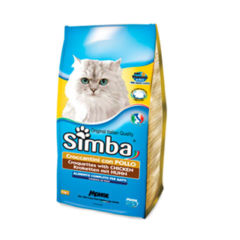Simba Cat корм для кошек с курицей